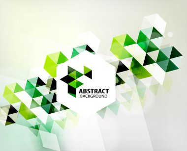 geometrik poligonal arka plan