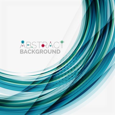 mavi dalga soyut arkaplan