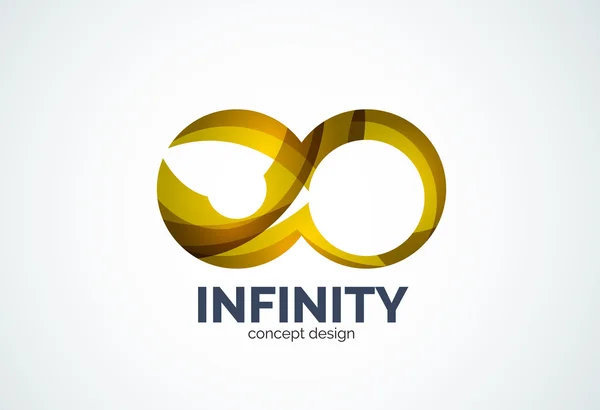 Infinity logo de l'entreprise icône — Image vectorielle