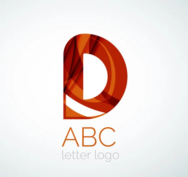 Επιστολή λογότυπο φορέα — Διανυσματικό Αρχείο