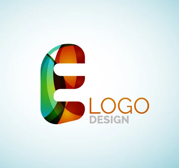 Mektup logo vektör — Stok Vektör