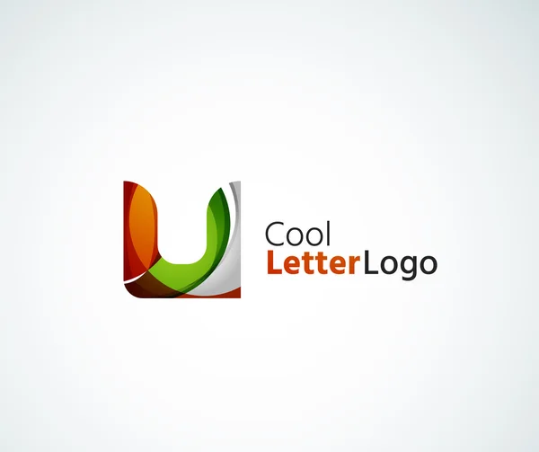 Vector letter logo — Stock Vector