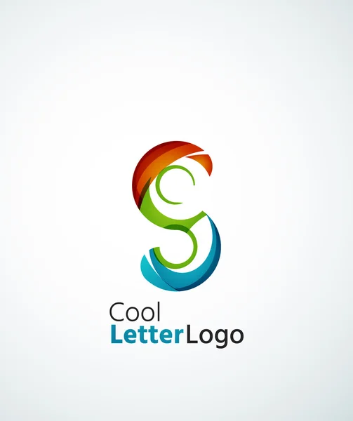 Логотип компанії лист — стоковий вектор