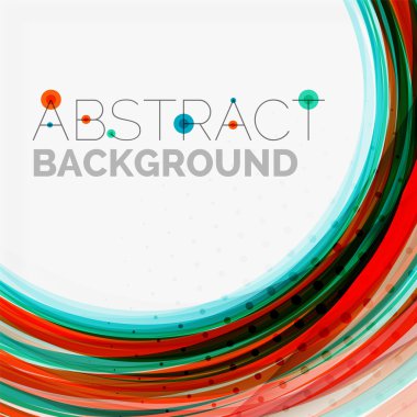 Girdap kavramı kırmızı ve mavi renk