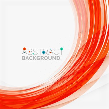 Girdap kavramı kırmızı ve mavi renk