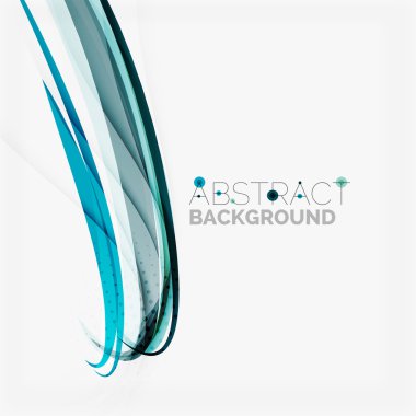 mavi dalga soyut arkaplan