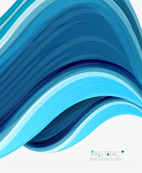 Fondo de onda sólida realista abstracto — Vector de stock