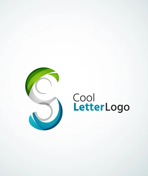 Levél cég logója — Stock Vector
