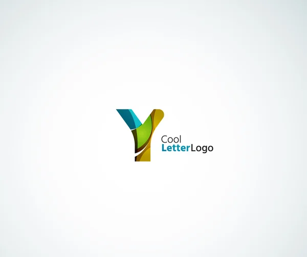 Logotipo de letra vectorial — Archivo Imágenes Vectoriales