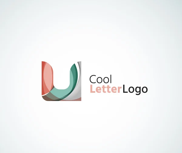 Vector letter logo — Stock Vector