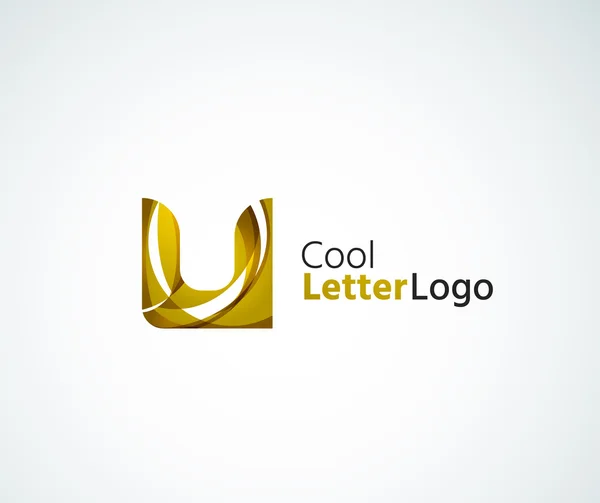 ベクトル文字のロゴ — ストックベクタ