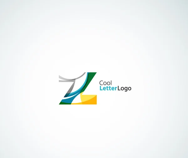 Logo lettre vectoriel Z — Image vectorielle