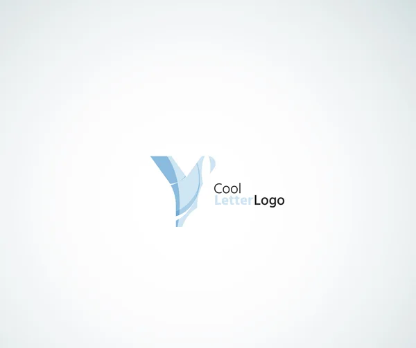 Logotipo de letra vectorial — Archivo Imágenes Vectoriales