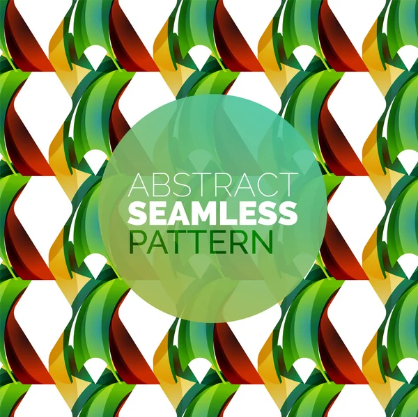 Vector patrón geométrico inconsútil colorido. Textura abstracta moderna y elegante — Archivo Imágenes Vectoriales