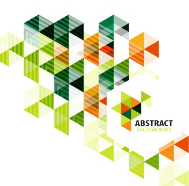 geometrik poligonal arka plan