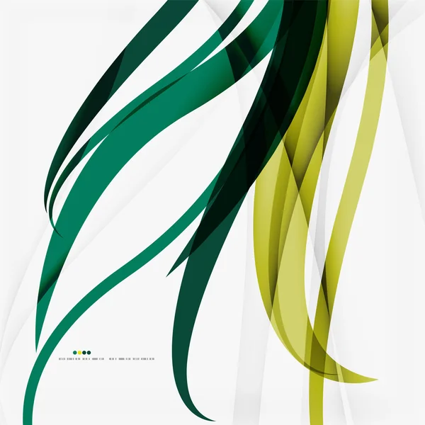 Blanka färgglad abstrakt bakgrund, gröna och blå färg — Stock vektor