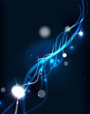 karanlık uzayda yıldız