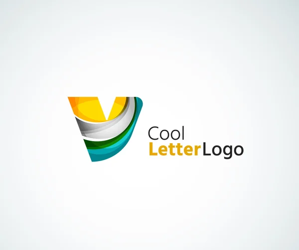 Vector letter logo — Stock Vector