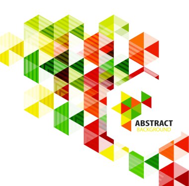 geometrik poligonal arka plan