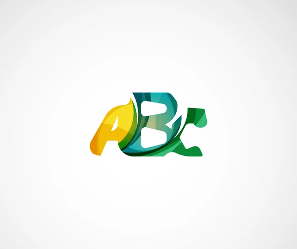 ABC bedrijfslogo. vectorillustratie. — Stockvector