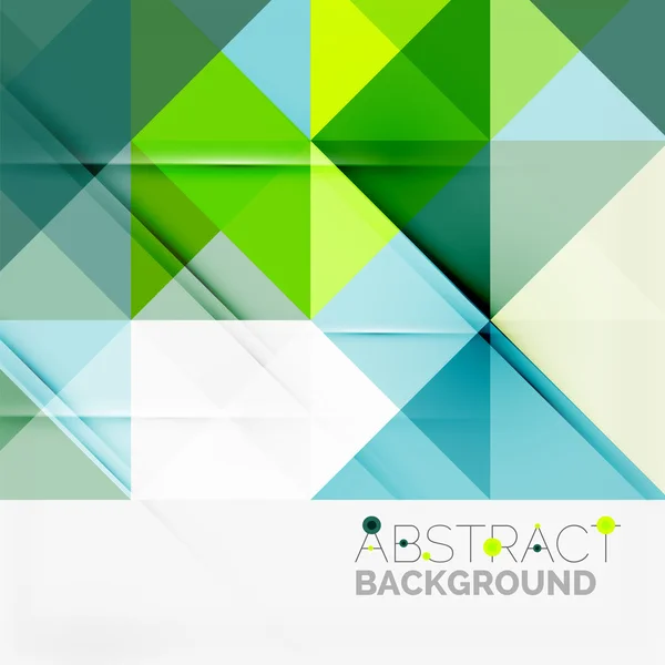 Abstract geometric background. Modern overlapping triangles — Stock Vector