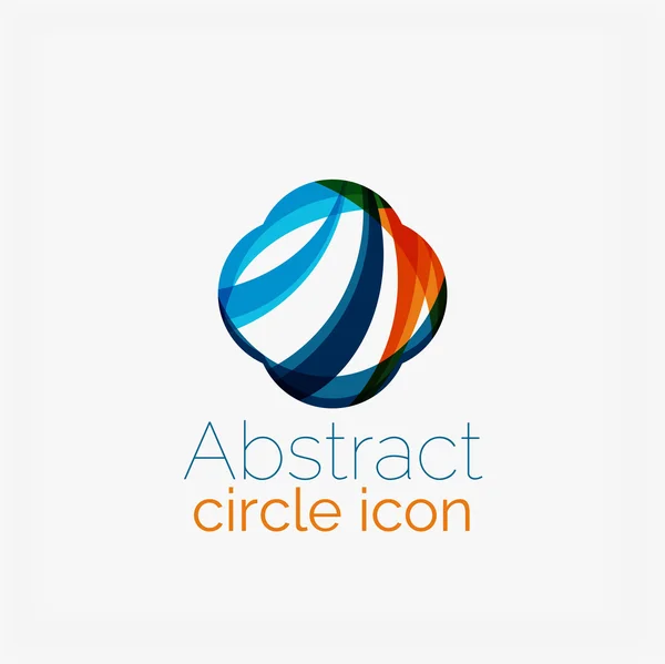 Abstraktní geometrické logo — Stockový vektor