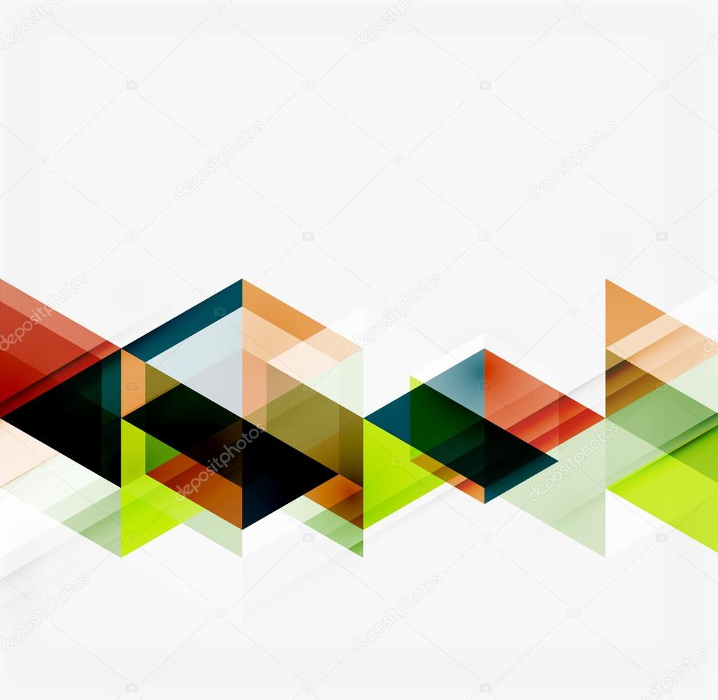 Abstract geometric background