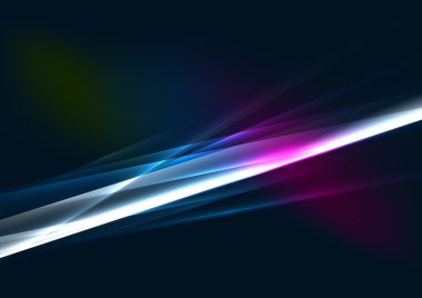 ışık efektleri ile karanlık boşluk satırlarında