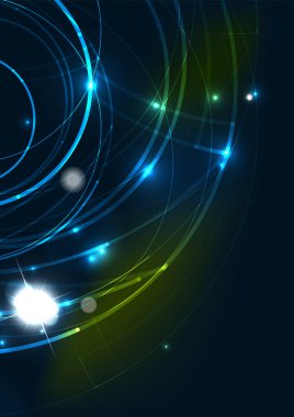 yıldız ile karanlık boşluk satırlarında