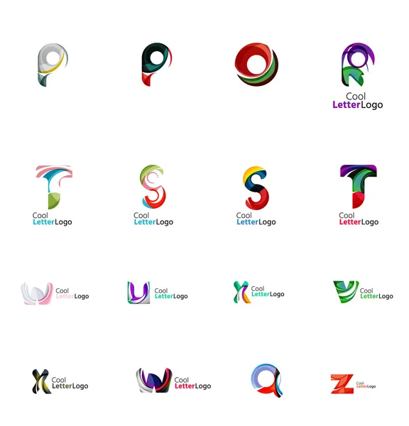 Conjunto de ideas de logotipo de la empresa universal , — Archivo Imágenes Vectoriales