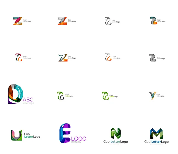 Conjunto de ideas de logotipo de la empresa universal , — Archivo Imágenes Vectoriales