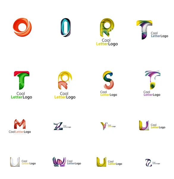 Set di idee logo aziendale universale , — Vettoriale Stock