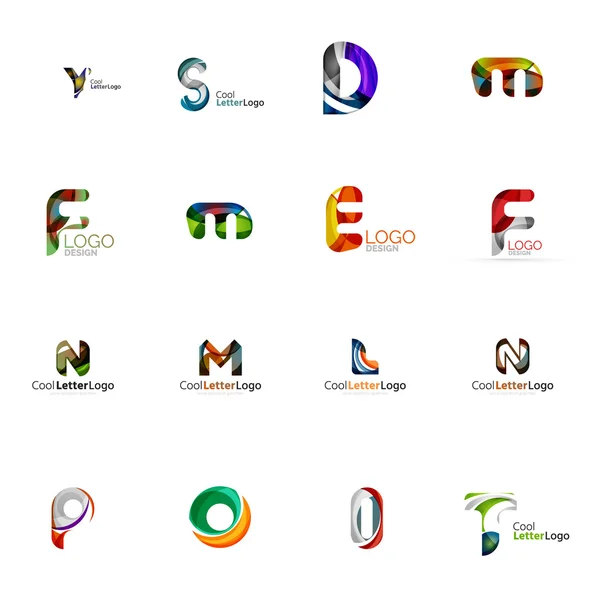 Evrensel şirket logosu fikirler kümesi, — Stok Vektör