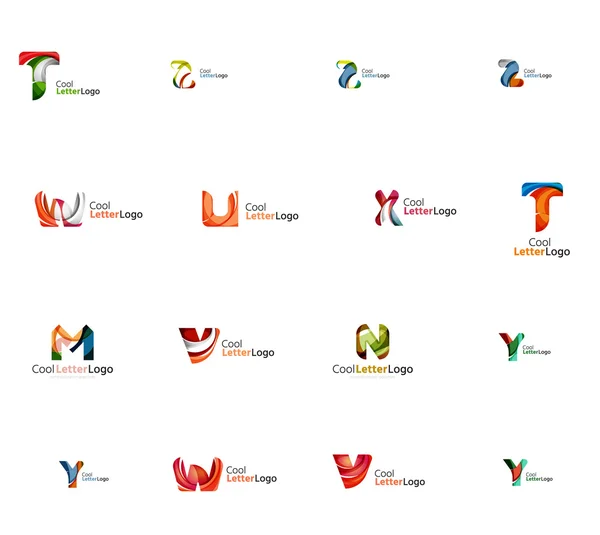 Conjunto de ideias de logotipo da empresa universal , — Vetor de Stock