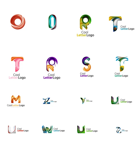 Ensemble d'idées de logo universel d'entreprise , — Image vectorielle