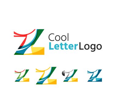 Z harfi şirket logoları.