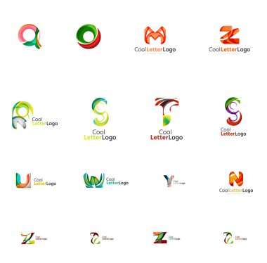 Evrensel şirket logosu fikirler kümesi,