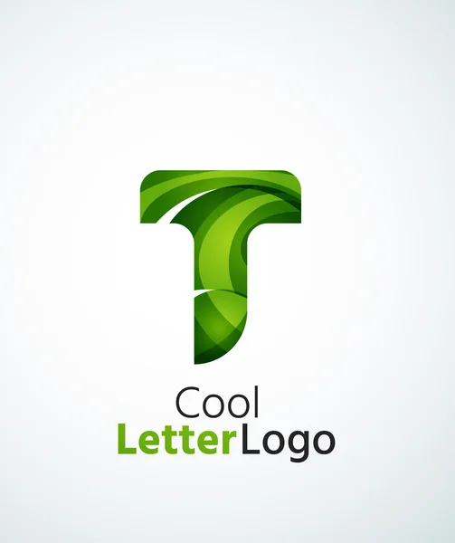 Lettera azienda logo — Foto Stock