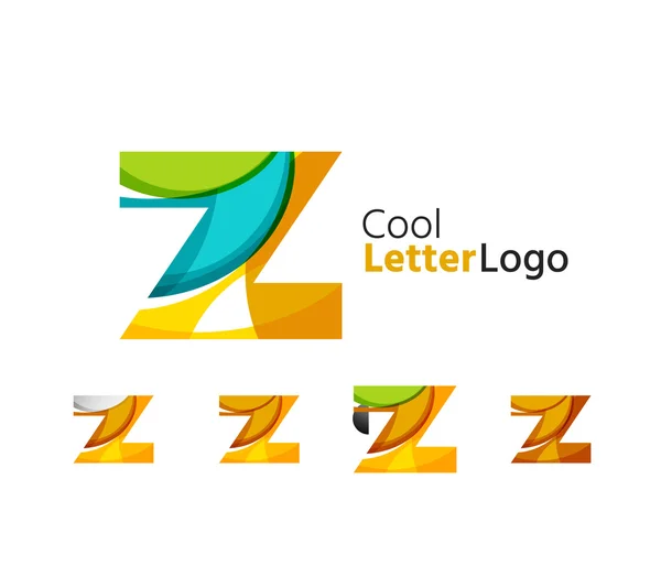 Z letter company logos. — Stock Photo, Image