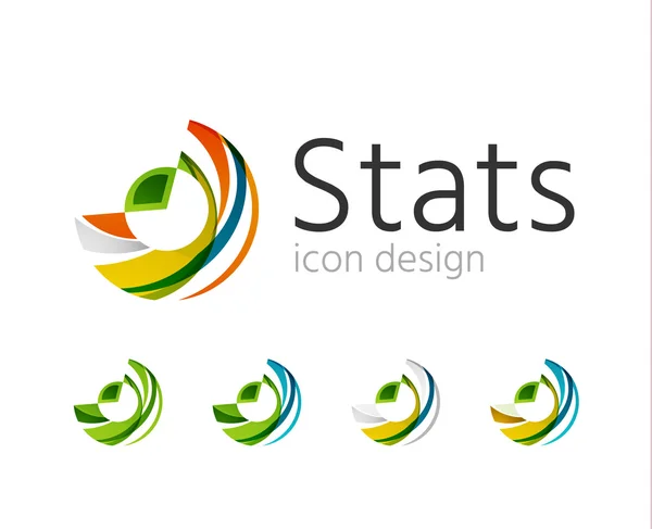 Abstract geometric company logo — Stock Photo, Image