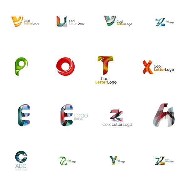 Zestaw uniwersalny firmy pomysły logo, — Zdjęcie stockowe