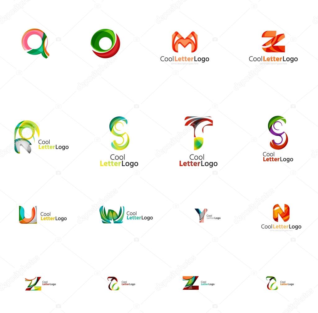 Set Of Universal Company Logo Ideas Stock Photo By C Akomov Set Of Universal Company Logo Ideas Stock Photo By C Akomov
