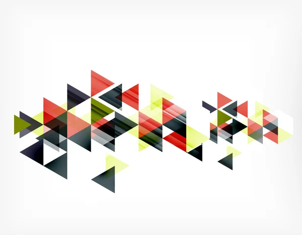 Composition du motif triangle , — Image vectorielle