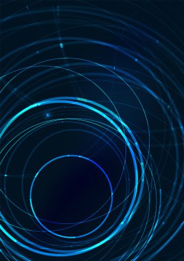 yıldız ile karanlık boşluk satırlarında