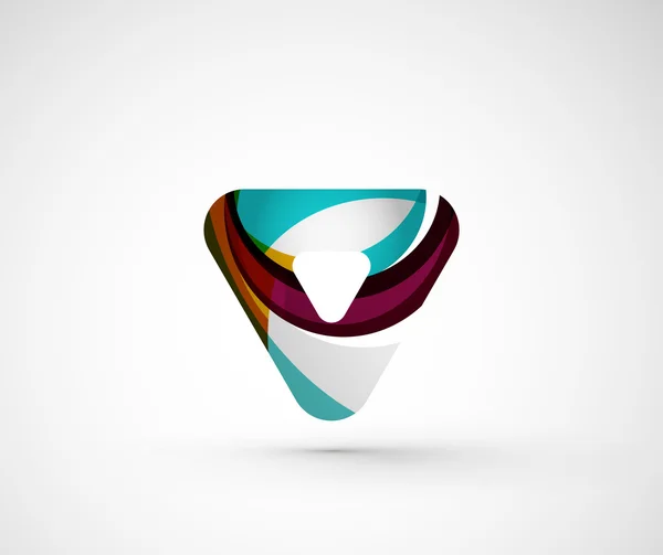 Resumo logotipo da empresa geométrica — Vetor de Stock