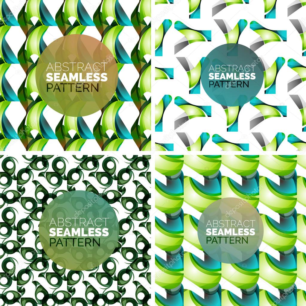 seamless geometric patterns.