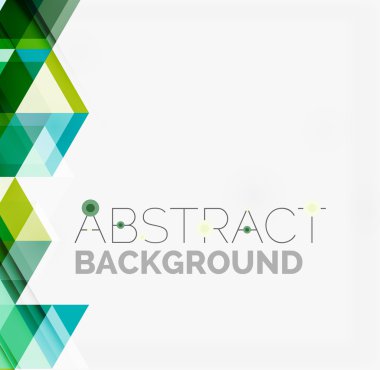 Soyut Geometrik Arkaplan.