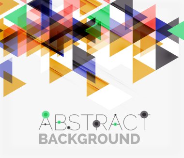 Soyut Geometrik Arkaplan.