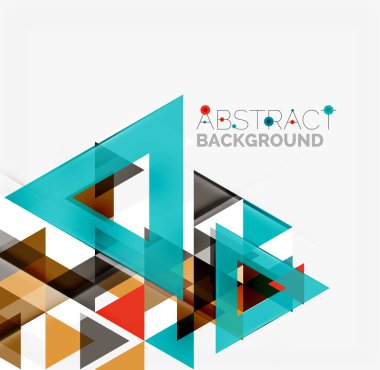 Soyut Geometrik Arkaplan.
