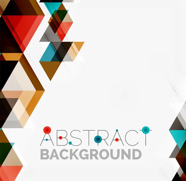 Abstract geometric background. — Stock Vector